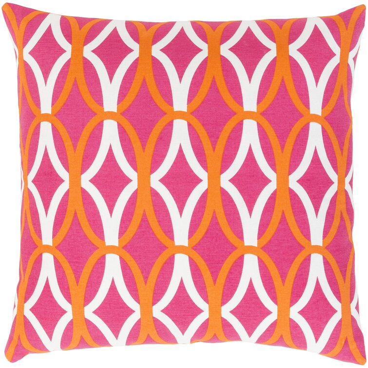 clairebella Geometric Cotton Throw Pillow Reviews Wayfair